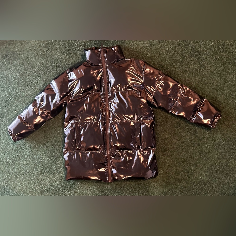 All Black Bubble Coat - Pretty Little Thing